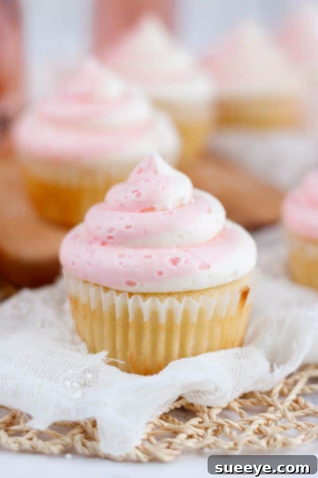 Sophisticated Champagne Cupcakes for Celebrations Elegant Champagne Cupcakes with Bubbly Glaze