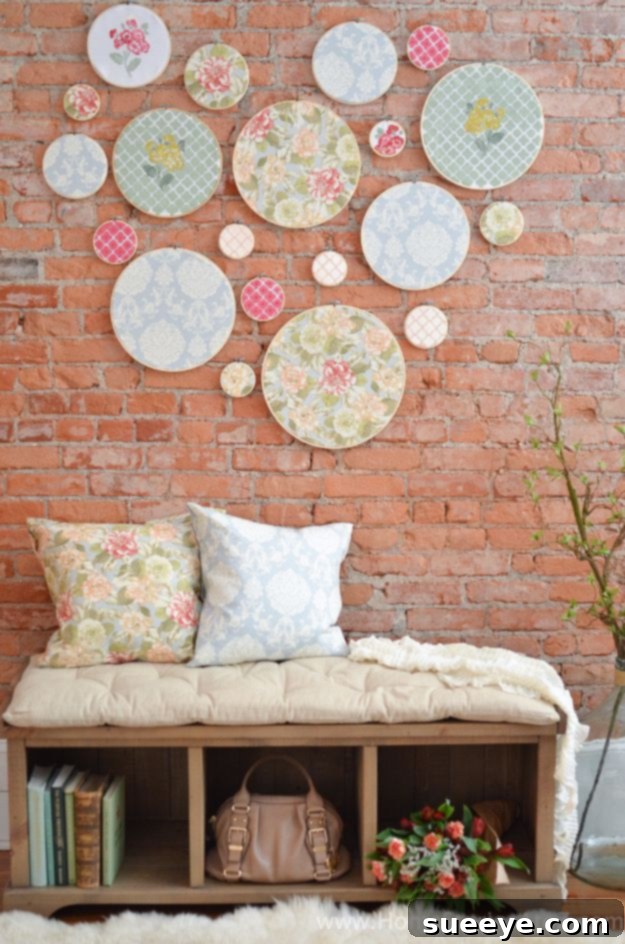 Rustic Chic DIY Wall Decor Projects 13 DIY Embroidery Hoop Wall Art