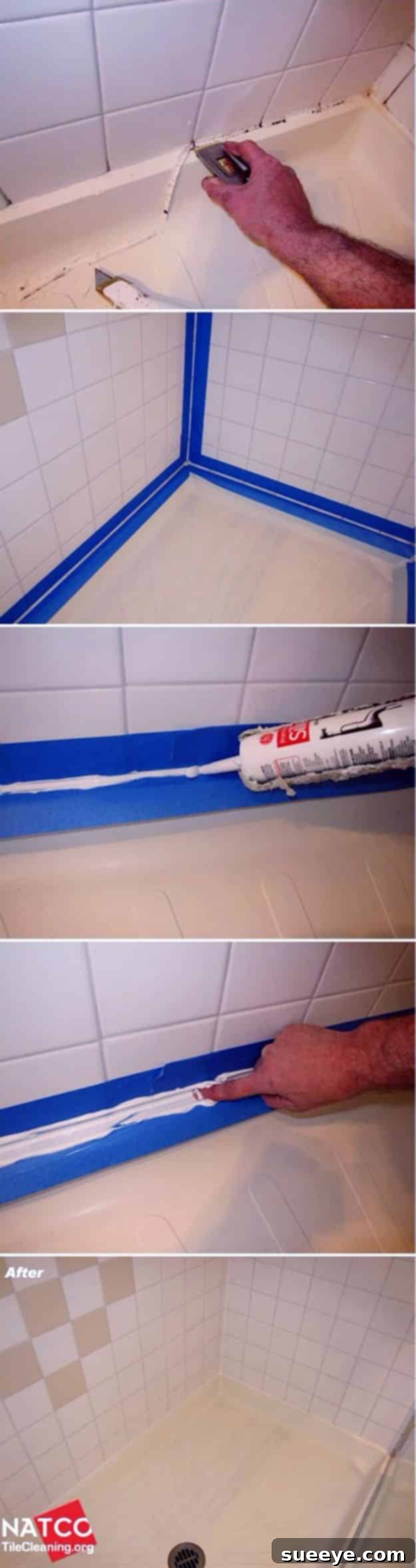 Easy Home Repair Hacks - Caulk Like A Pro - Quick Ways to Easily Fix Broken Things Around The House - DIY Tricks for Home Improvement and Repairs - Simple Solutions for Kitchen, Bath, Garage and Yard - Caulk, Grout, Wall Repair and Wood Patching and Staining #hacks #homeimprovement Easy Home Repair Hacks - Caulk Like A Pro - Quick Ways to Easily Fix Broken Things Around The House - DIY Tricks for Home Improvement and Repairs - Simple Solutions for Kitchen, Bath, Garage and Yard - Caulk, Grout, Wall Repair and Wood Patching and Staining #hacks #homeimprovement