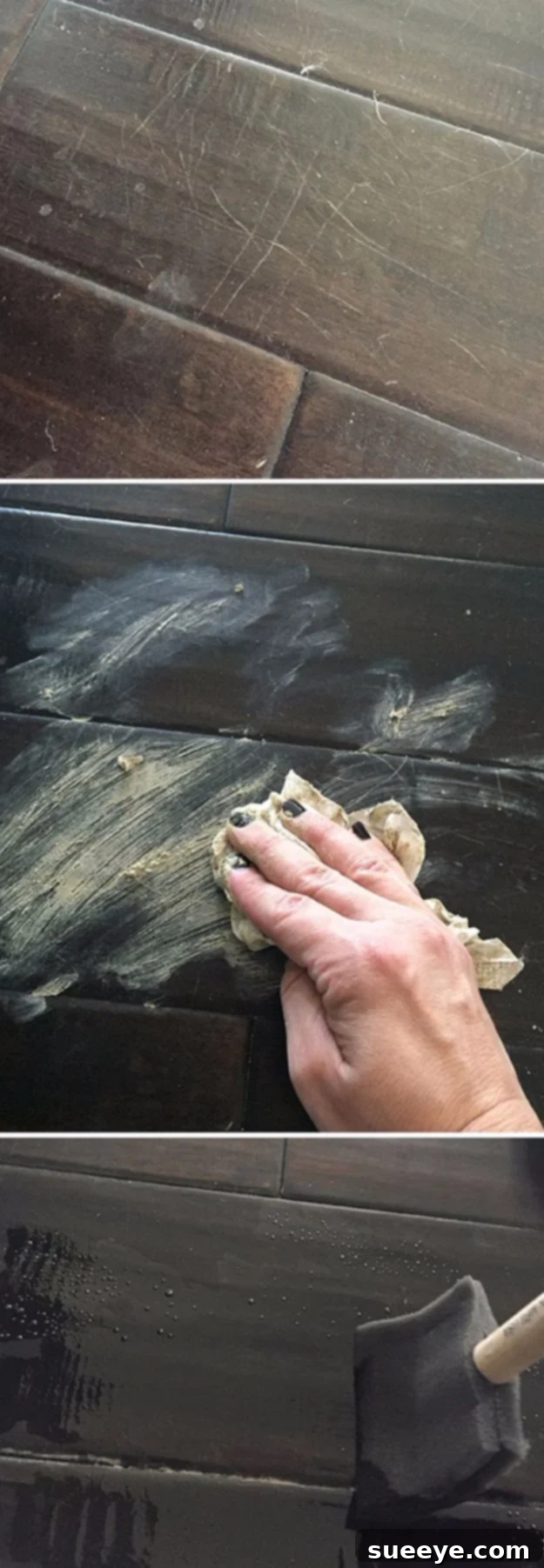 Easy Home Repair Hacks - Fix Scratches In Wood Floors - Quick Ways to Easily Fix Broken Things Around The House - DIY Tricks for Home Improvement and Repairs - Simple Solutions for Kitchen, Bath, Garage and Yard - Caulk, Grout, Wall Repair and Wood Patching and Staining #hacks #homeimprovement Easy Home Repair Hacks - Fix Scratches In Wood Floors - Quick Ways to Easily Fix Broken Things Around The House - DIY Tricks for Home Improvement and Repairs - Simple Solutions for Kitchen, Bath, Garage and Yard - Caulk, Grout, Wall Repair and Wood Patching and Staining #hacks #homeimprovement