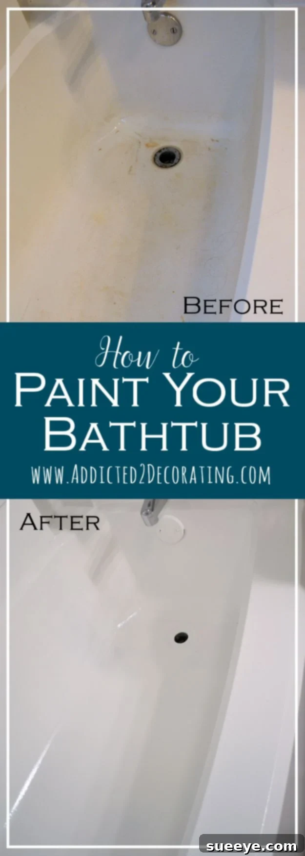 Easy Home Repair Hacks - Paint A Bathtub - Quick Ways to Easily Fix Broken Things Around The House - DIY Tricks for Home Improvement and Repairs - Simple Solutions for Kitchen, Bath, Garage and Yard - Caulk, Grout, Wall Repair and Wood Patching and Staining #hacks #homeimprovement Easy Home Repair Hacks - Paint A Bathtub - Quick Ways to Easily Fix Broken Things Around The House - DIY Tricks for Home Improvement and Repairs - Simple Solutions for Kitchen, Bath, Garage and Yard - Caulk, Grout, Wall Repair and Wood Patching and Staining #hacks #homeimprovement