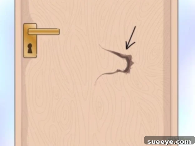 Easy Home Repair Hacks - Repair A Damaged Hollow Core Door - Quick Ways to Easily Fix Broken Things Around The House - DIY Tricks for Home Improvement and Repairs - Simple Solutions for Kitchen, Bath, Garage and Yard - Caulk, Grout, Wall Repair and Wood Patching and Staining #hacks #homeimprovement Easy Home Repair Hacks - Repair A Damaged Hollow Core Door - Quick Ways to Easily Fix Broken Things Around The House - DIY Tricks for Home Improvement and Repairs - Simple Solutions for Kitchen, Bath, Garage and Yard - Caulk, Grout, Wall Repair and Wood Patching and Staining #hacks #homeimprovement
