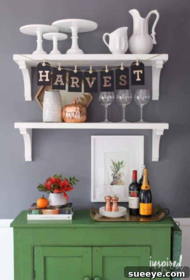 DIY Fall Tag Banners DIY fall banner with tags, stenciled messages, and clothespins
