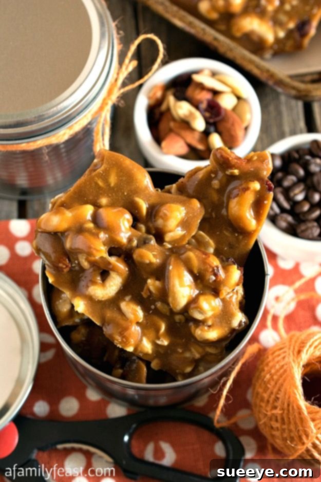 Coffee Flavored Brittle Candy Homemade Coffee Nut Brittle Recipe