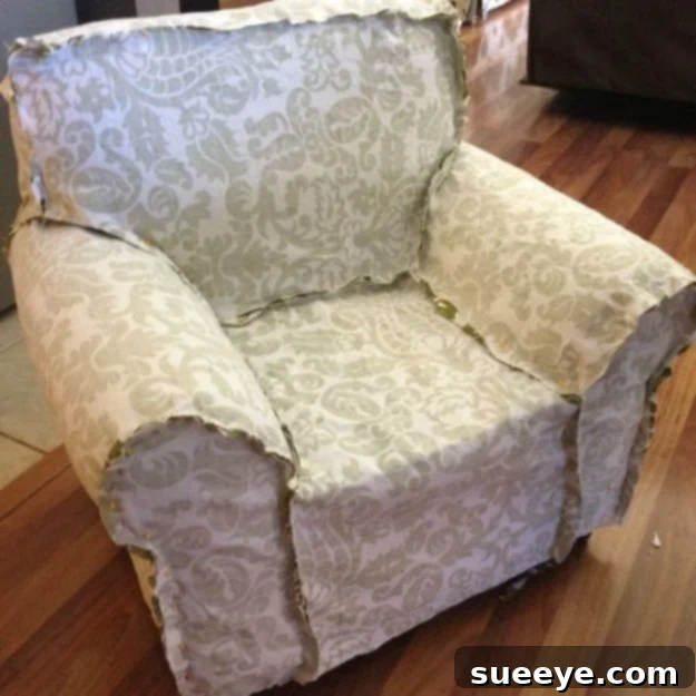 Upholstery Slipcover Project Transformative Upholstery Slipcover Project - Pins and Petals Inspiration