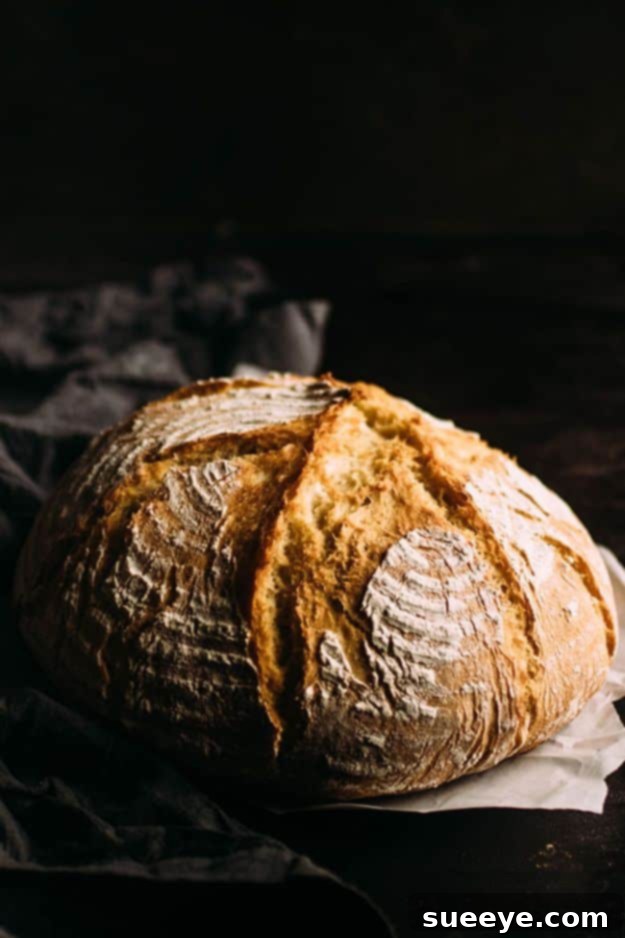 Simple Crusty French Bread Recipe Golden-brown Easy Crusty French Bread loaves on a cooling rack