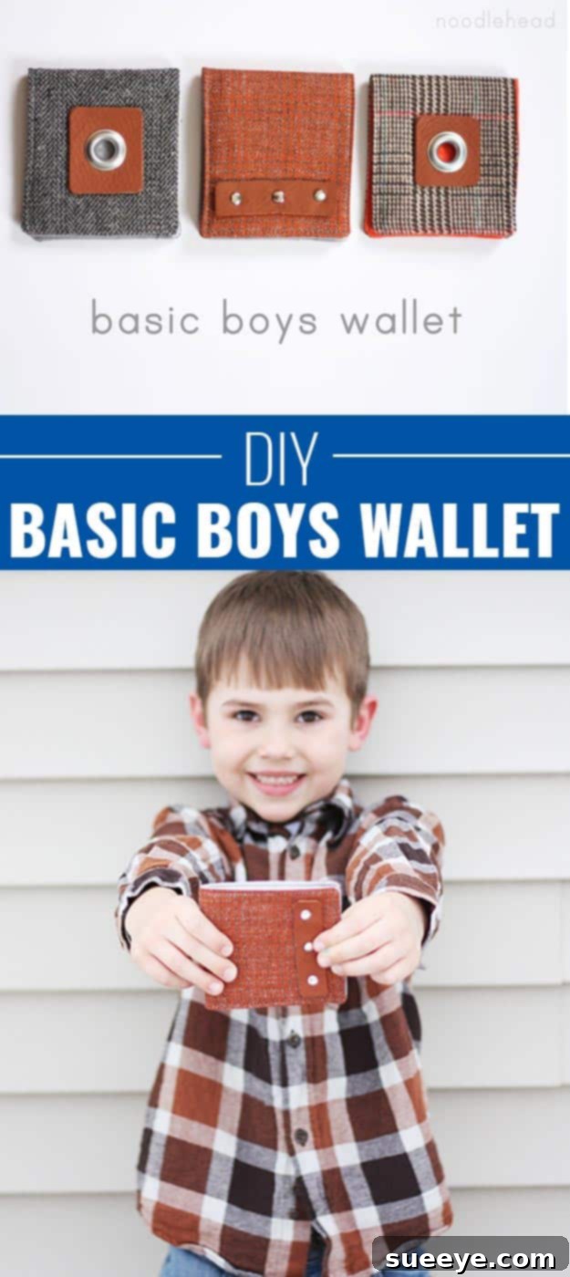 Fun Homemade Gifts for Friends | Cute DIY Stocking Stuffers for Christmas | Easy DIY Crafts Ideas | Basic DIY Wallet for Boys #diy #diychristmas Basic DIY Wallet for Boys | Handmade Fabric Wallet Stocking Stuffer | Easy Sewing Gift #diy #diychristmas