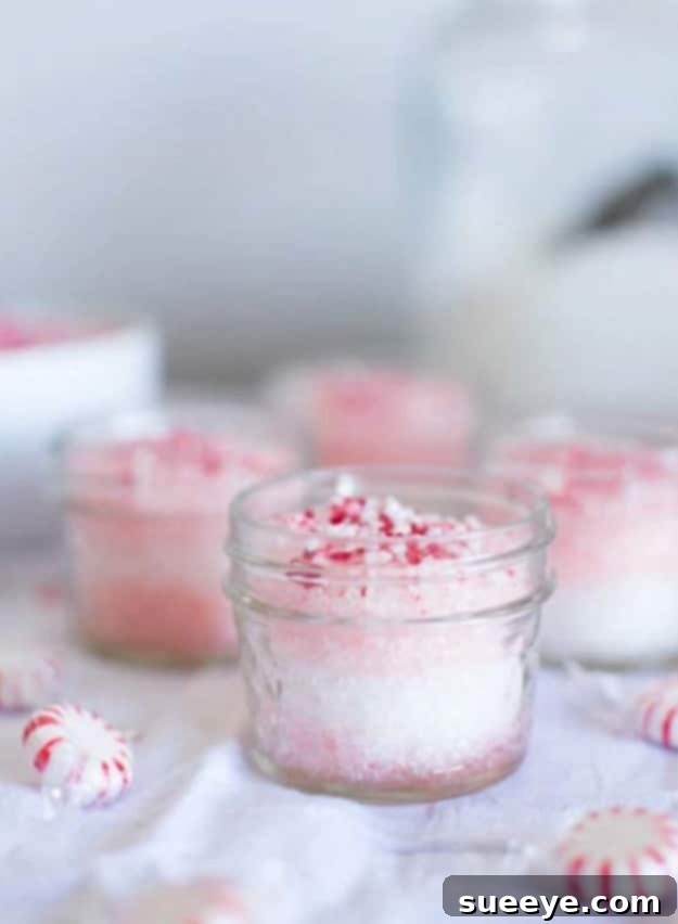 Fun Homemade Gifts for Friends | Cute DIY Stocking Stuffers for Christmas | Easy DIY Crafts Ideas | DIY Peppermint Scrub #diy #diychristmas DIY Peppermint Scrub | Invigorating Homemade Body Scrub | Natural Skincare Stocking Stuffer #diy #diychristmas