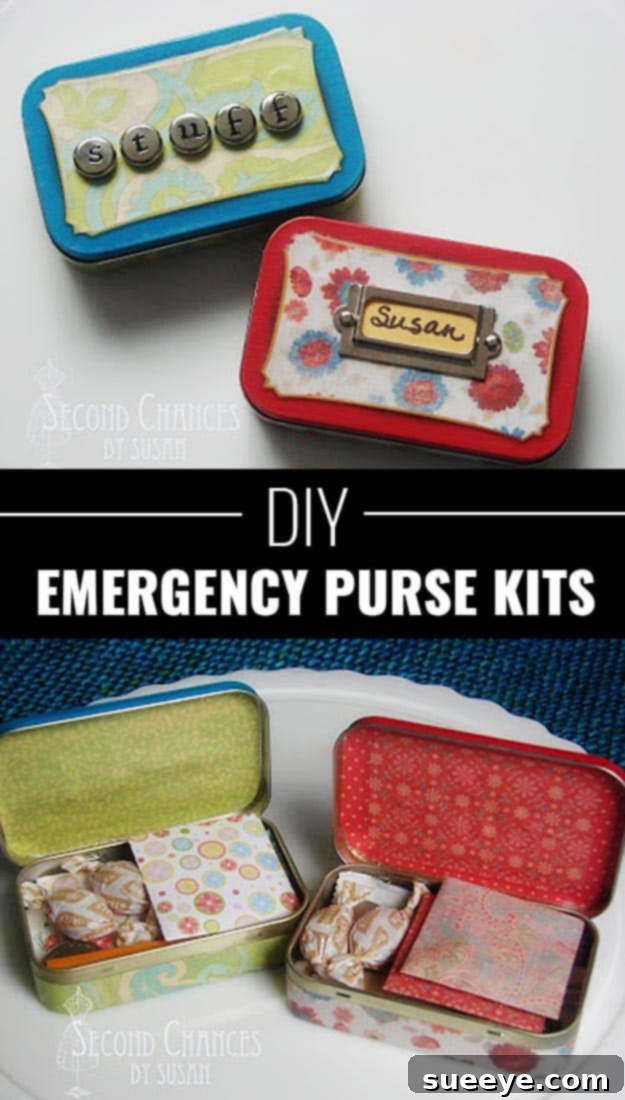 Fun Homemade Gifts for Friends | Cute DIY Stocking Stuffers for Christmas | Easy DIY Crafts Ideas | Emergency Purse Kits #diy #diychristmas DIY Emergency Purse Kits | Practical Stocking Stuffers for Women | Thoughtful Handmade Gifts #diy #diychristmas