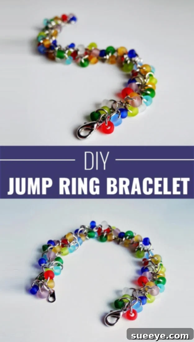 Fun Homemade Gifts for Friends | Cute DIY Stocking Stuffers for Christmas | Easy DIY Crafts Ideas | Jump Ring Bracelet #diy #diychristmas DIY Jump Ring Bracelet | Easy Jewelry Making Project | Minimalist Handmade Gifts #diy #diychristmas