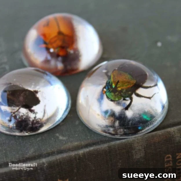 Beetles in Resin Jewelry Intriguing beetles in resin jewelry, offering a unique and scientific-inspired aesthetic for statement pieces.