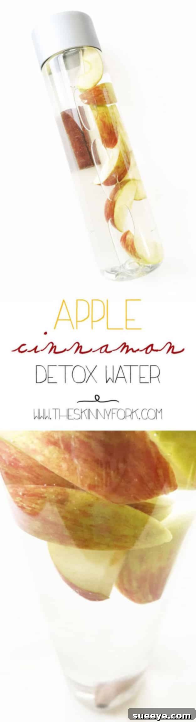 Apple Cinnamon Detox Water for Wellness Another great Apple Cinnamon Detox Water recipe for health benefits