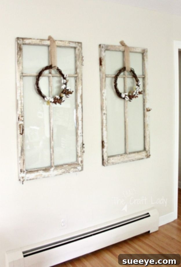 Dollar Store Cotton Wreath DIY rustic cotton wreath made with Dollar Tree cotton stems and grapevine wreath