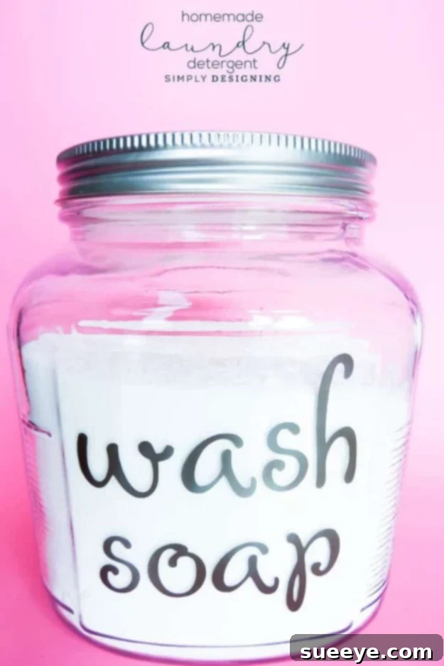 Easy Wash Soap for Everyday Laundry