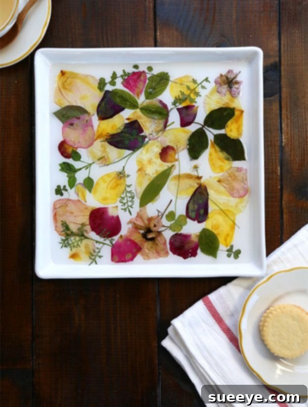 DIY Pressed Rose Petal Tray - Romantic Home Accent DIY pressed rose petal tray, a romantic and decorative gift