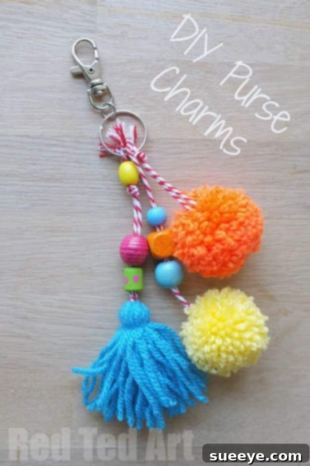Colorful Purse Charms - Fun Accessory Gift Colorful purse charms and zipper pulls, a fun and easy DIY accessory