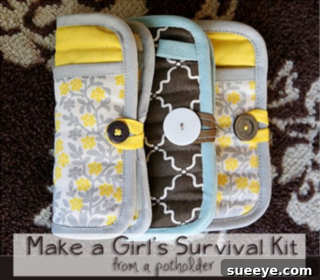 Girl's Survival Kit - Practical & Fun Gift Girl's survival kit, filled with essentials for any occasion