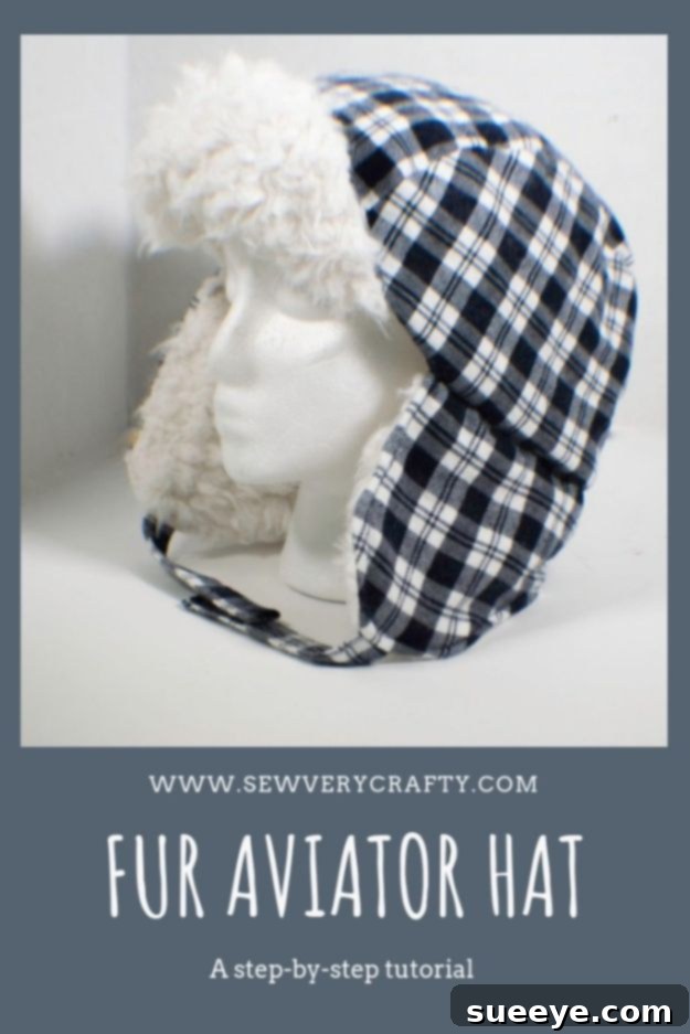DIY pattern and tutorial for crafting a cute aviator hat for boys Sew a boys' aviator hat for imaginative play and warmth