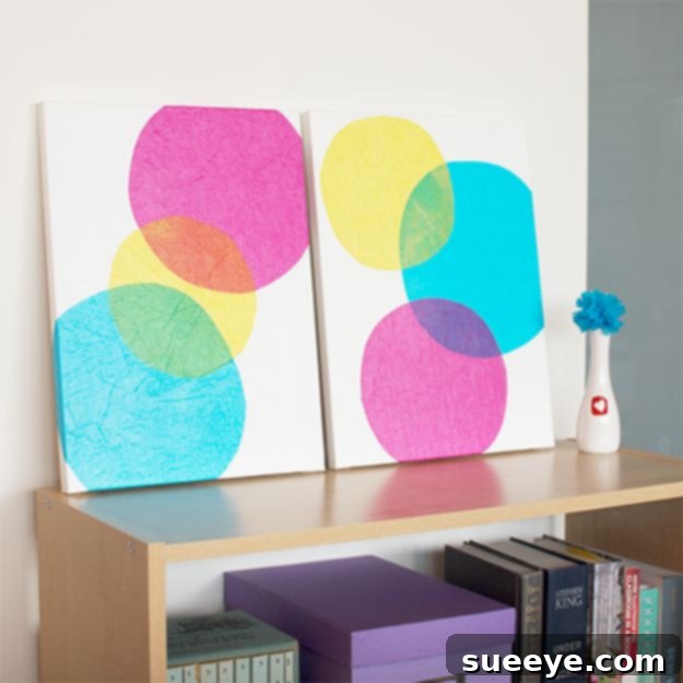 Abstract Bubble Wall Art: Fun DIY Decor Playful DIY Wall Art Bubbles for a whimsical and modern design