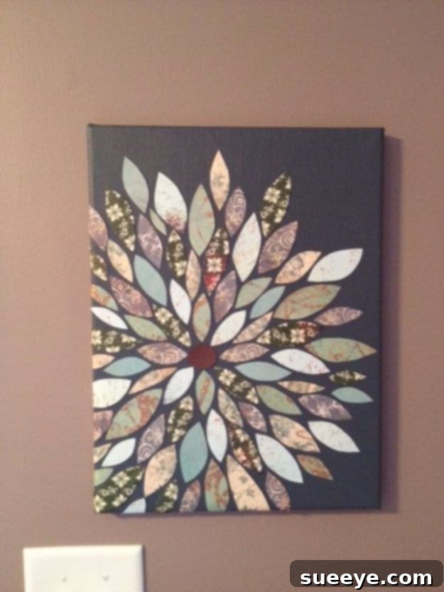 DIY Scrapbook Paper Flower Wall Decor Delicate Scrapbook Flower Wall Art for a whimsical and intricate display