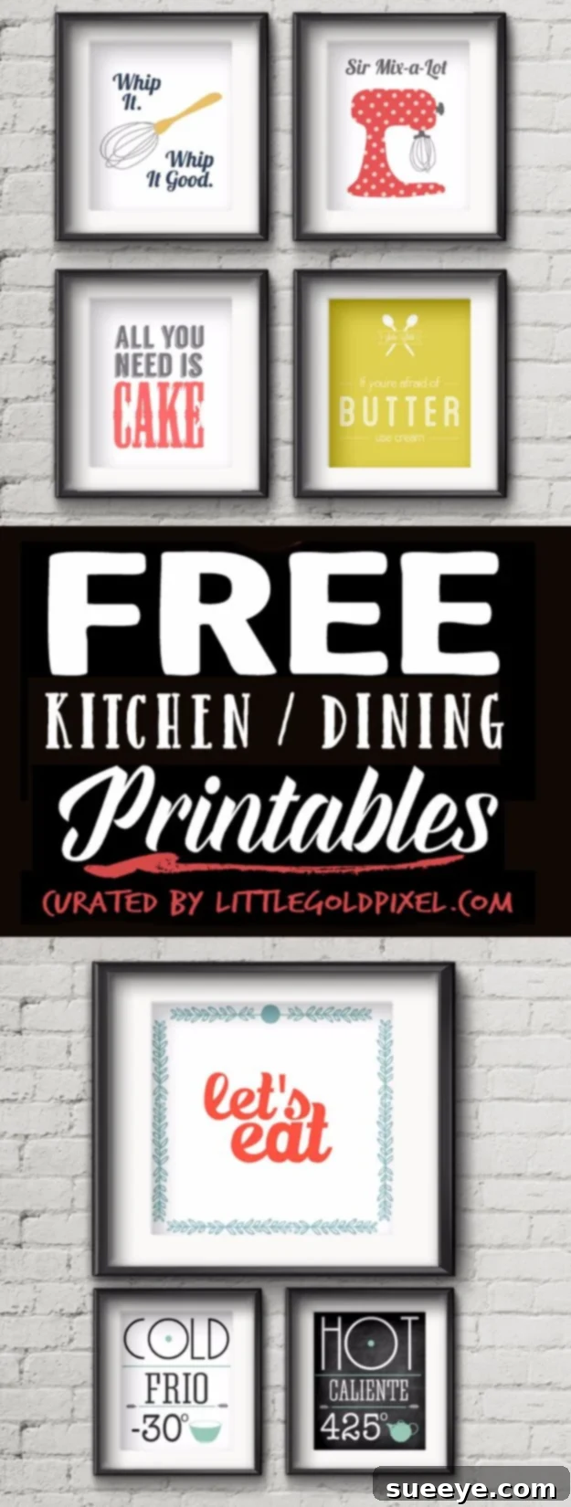 Free Printable Kitchen Decor: Easy Wall Art Ideas Charming Kitchen Wall Art Printables for easy decor updates