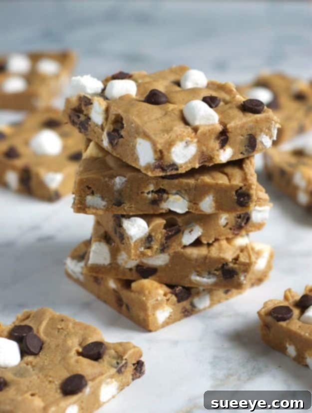 No Bake Desserts | Easy No Bake S'mores Bars - Quick Dessert Ideas and Easy Sweets You Can Make Without Baking - Healthy Cookies and Pie Delightful Easy No-Bake S'mores Bars, bringing the campfire classic indoors without an oven.