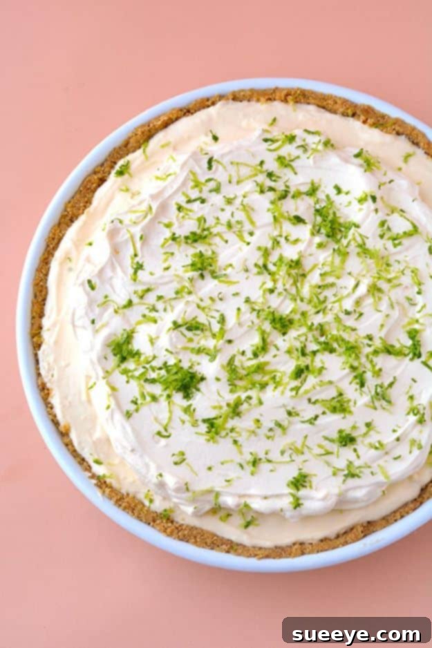 No Bake Desserts | No Bake Key Lime Pie - Quick Dessert Ideas and Easy Sweets You Can Make Without Baking - Healthy Cookies and Pie Tangy and refreshing No-Bake Key Lime Pie with a buttery graham cracker crust, perfect for warm weather.