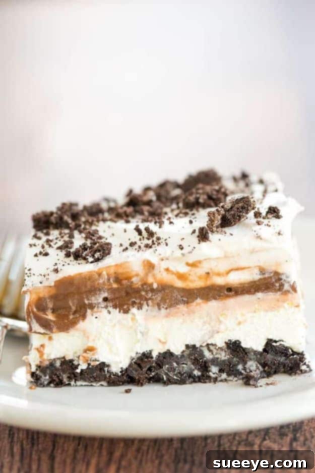 Easy No Bake Desserts | No Bake Oreo Layer Dessert - Quick Dessert Ideas and Easy Sweets You Can Make Without Baking - Healthy Cookies and Pie Easy No-Bake Oreo Layer Dessert with multiple creamy and crunchy layers, a guaranteed hit for gatherings.