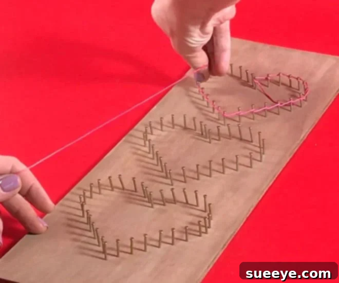 3 Beginner-Friendly String Art Projects 4 Various spools of colorful string and embroidery thread