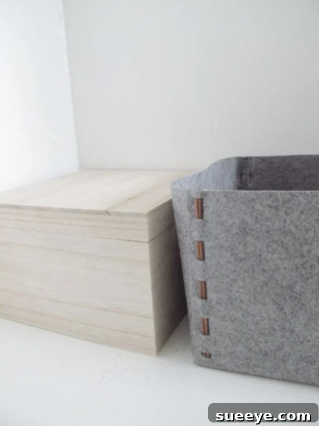 Effortless No-Sew Gifts: 42 DIY Creations 12 No Sew Gift Ideas - Quick Last Minute Holiday Gifts for Her - DIY No Sew Fabric Storage Box