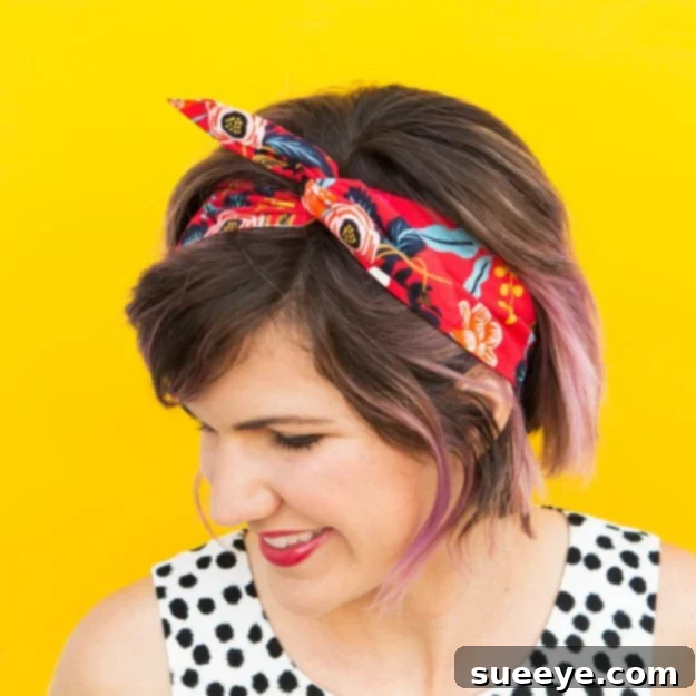 No-Sew Wire Headband DIY No Sew Gifts to Make - Easy DIY Christmas Presents -DIY No-Sew Wire Headband