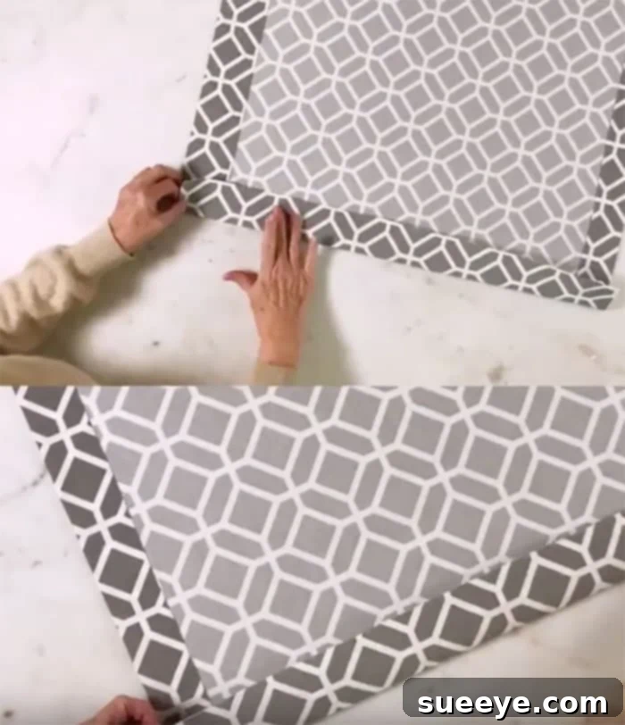 Turn a Mini Blind into a Roman Shade for Just 12 Dollars 4 Securing the final fabric hems with glue for DIY roman shades