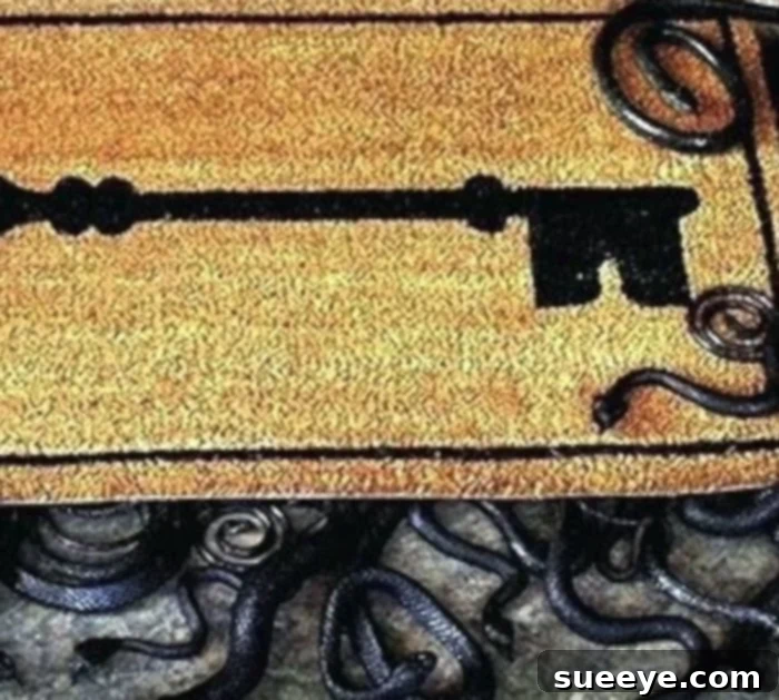 Over 20 Spooky DIY Halloween Decor Projects 3 Snakes Mat