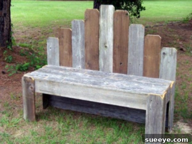 DIY Pallet Furniture Ideas - DIY Pallet Garden Bench - Best Do It Yourself Projects Made With Wooden Pallets - Indoor and Outdoor, Bedroom, Living Room, Patio. Coffee Table, Couch, Dining Tables, Shelves, Racks and Benches DIY Pallet Garden Bench - Outdoor Pallet Seating Idea