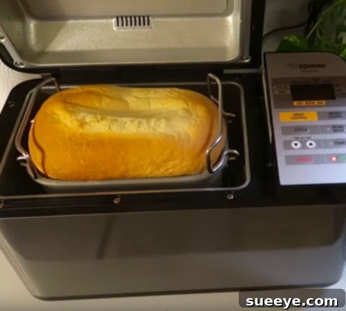 Easy Bread Machine Sandwich Bread 3 Freshly baked sandwich bread from a bread machine
