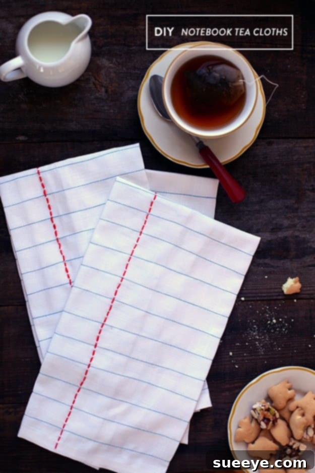 Easy Sewing Projects to Sell - DIY Notebook Tea Cloths - DIY Sewing Ideas for Your Craft Business. Make Money with these Simple Gift Ideas, Free Patterns #sewing #crafts Easy Sewing Projects to Sell - DIY Notebook Tea Cloths - DIY Sewing Ideas for Your Craft Business. Make Money with these Simple Gift Ideas, Free Patterns #sewing #crafts