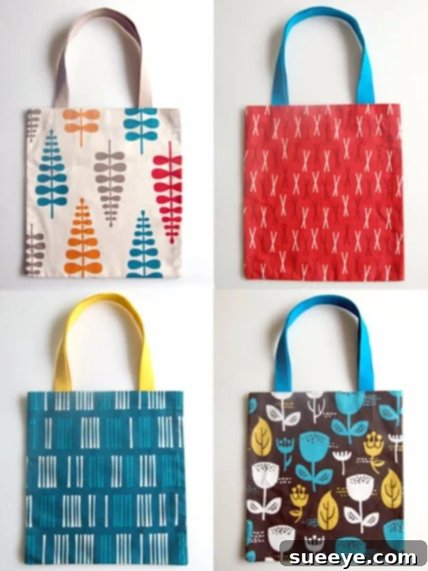 Easy Sewing Projects to Sell - Twenty Minute Tote Bag - DIY Sewing Ideas for Your Craft Business. Make Money with these Simple Gift Ideas, Free Patterns #sewing #crafts Sewing Projects to Make and Sell - How to Make a Quick Tote Bag With Pattern and Tutorial - Things to Sew and Sell on Etsy - DIY Projects to Sell for Profit - DIY Home Decor Ideas to Sew