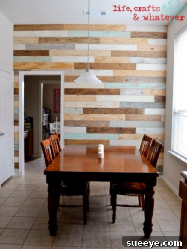 Rustic Interior Wall Paneling Project Creating a DIY Plank Accent Wall