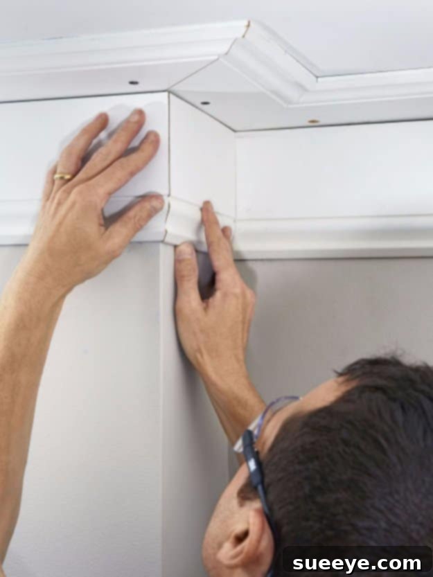 DIY Interior Trim Upgrade with Crown Molding Simple Crown Molding Installation Guide