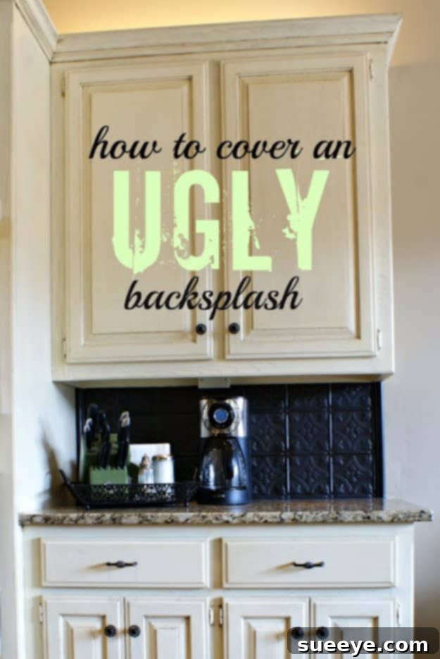 Transforming Outdated Kitchen Backsplashes with DIY Budget-Friendly Backsplash Cover Up