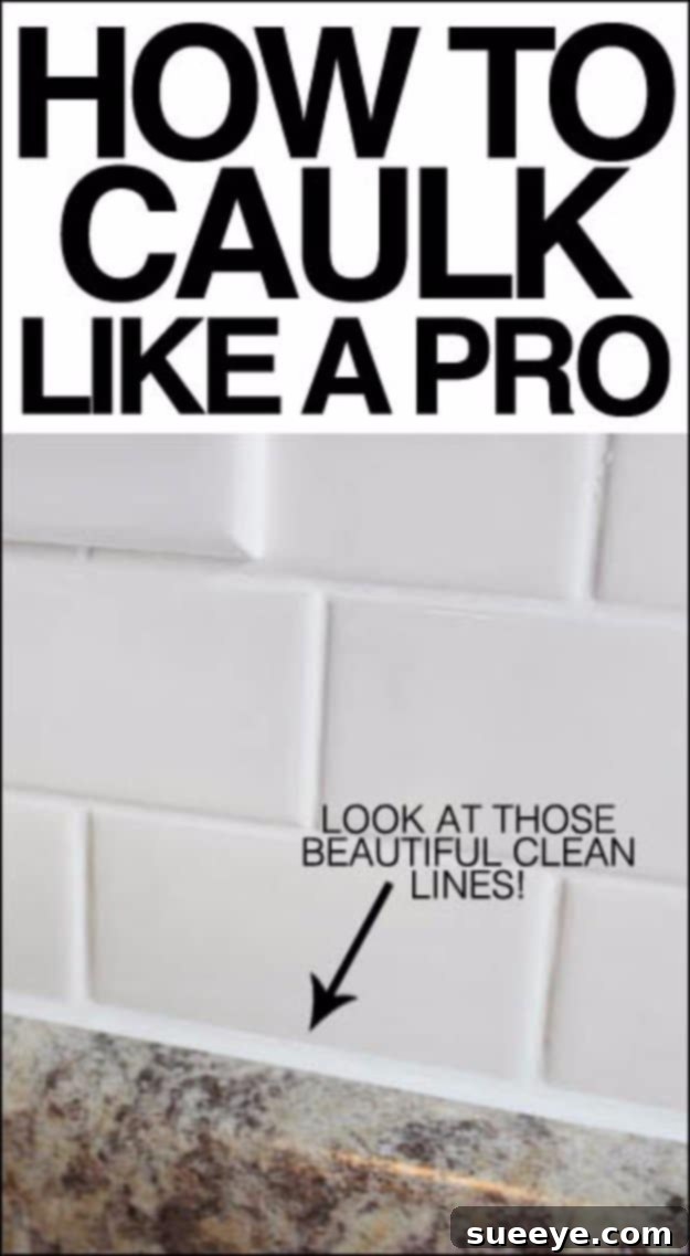 Achieving Clean Seals with Caulk for Home Improvement Professional Caulking Techniques for DIYers