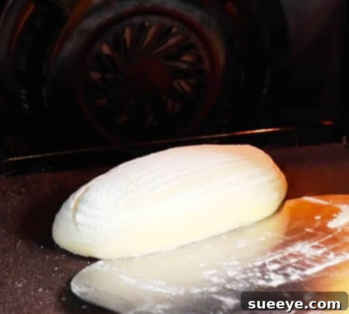 Use A Cooking Stone To Bake Bread - Easy Homemade Sourdough Bread Recipe - Love Home Cooking