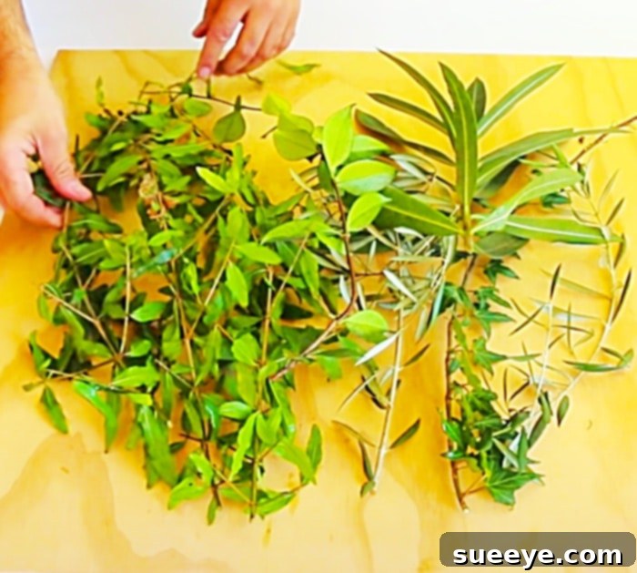 Craft a Beautiful Fall Foliage Tablecloth 2 Autumn Decor - Easy DIY Fall Decor Ideas - Tablecloth Using Natural Design with Pressed Foliage