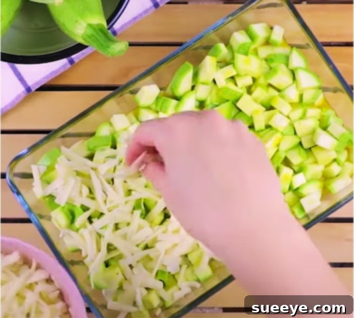 Easy Zucchini Bake 3 Healthy Vegetable Casserole - Quick 5-Ingredient Zucchini Bake for Busy Days