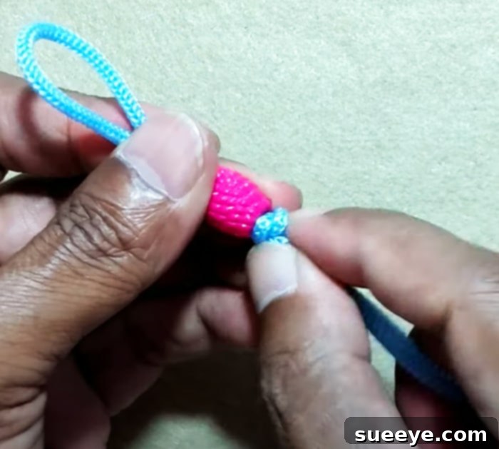 Love Knot Macrame Keychain 2 How To Make A Macrame Keychain - Gift Ideas