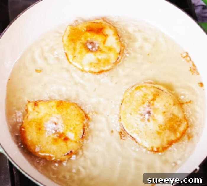 Use Apple Slices To Make Fritters - Fall Desserts Recipe