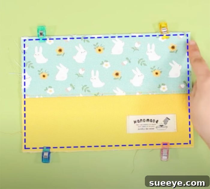 Sew Your Own Tissue Pouch 2 Beginner-Friendly Sewing Project: DIY Travel Tissue Holder Bag by SewingTimes
