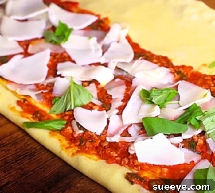 Cheesy Lasagna Bread 3 How To Make Lasagna Bread - Easy Lasagna Recipe Idea - Savory Bread Recipe