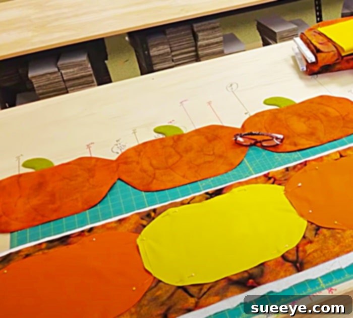 Pumpkin Patch Table Runner: A Quilted Fall Project 2 Easy Table Runner Ideas - Fall Decor Ideas - Easy Quilting Project
