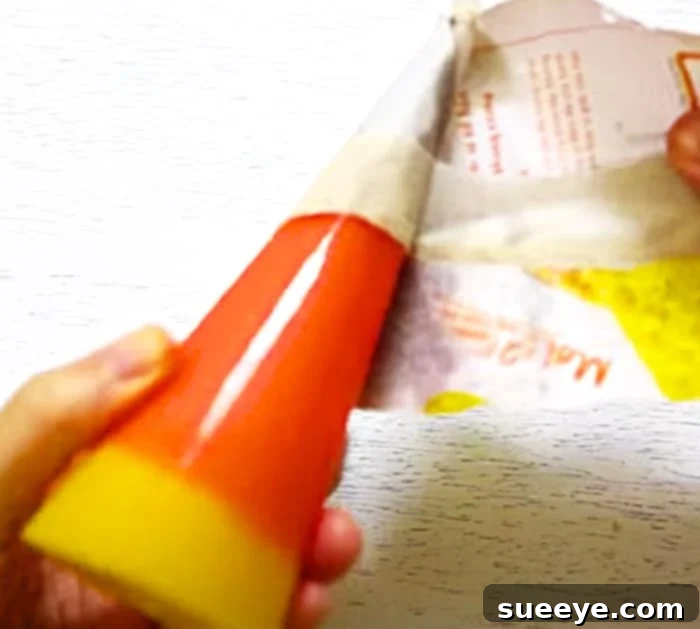 Crafting Festive Candy Corn Candles 3 Candy Corn Art - Fall Decor - Dollar Tree DIY